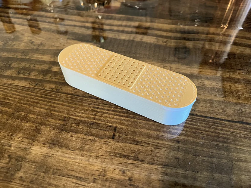 Hộp đựng băng cá nhân hình Band-aid với nắp trượt - Image 3