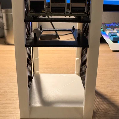 Rack Server Raspberry Pi 5 (5 cái)