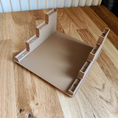 Trạm sơn modular Gridfinity (Gridfinity modular paint station)