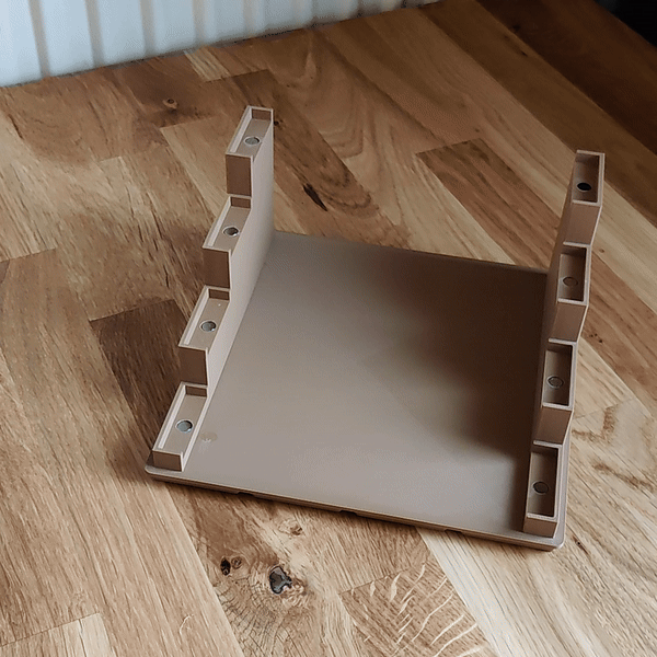 Trạm sơn modular Gridfinity (Gridfinity modular paint station) - Image 6