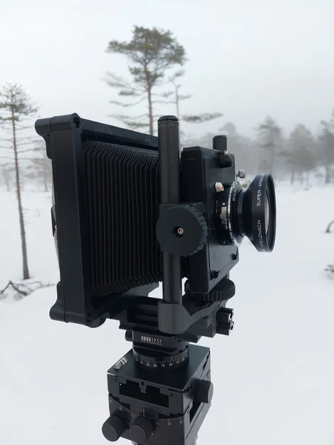 Máy ảnh rail 4x5 open-source (WIP) cho nhôm định hình 2020 - Image 5