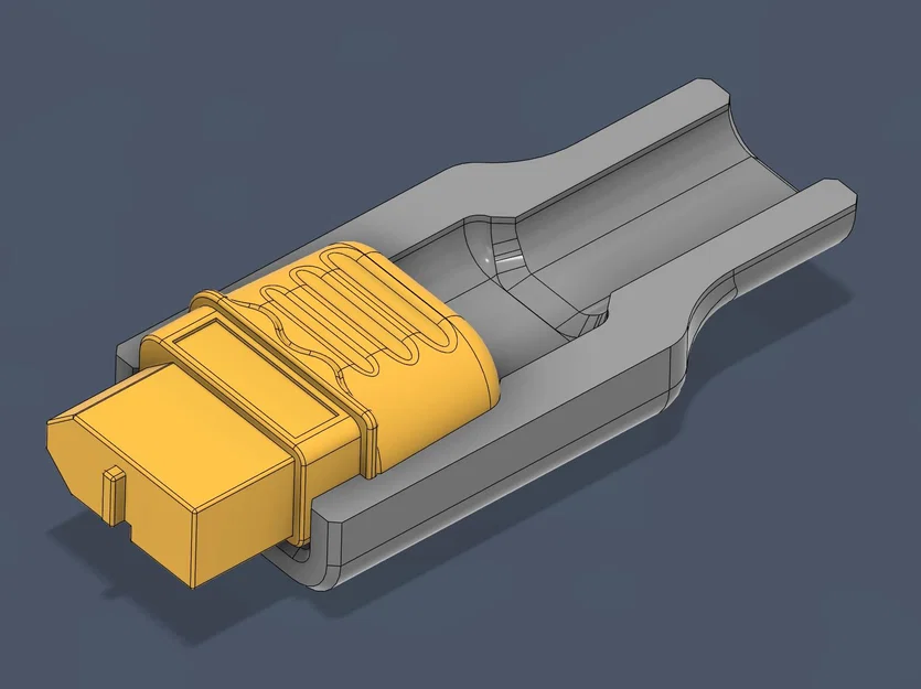 Vỏ đầu nối XT60H kèm chống gãy dây (strain relief) - Image 2