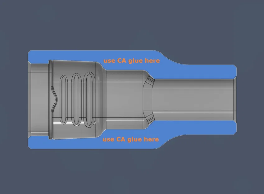 Vỏ đầu nối XT60H kèm chống gãy dây (strain relief) - Image 3