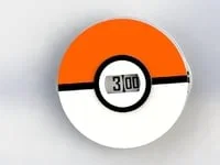 Bánh xe đếm sát thương Pokemon TCG (Damage Counter Wheel) in 3D - Image 1