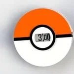 Bánh xe đếm sát thương Pokemon TCG (Damage Counter Wheel) in 3D