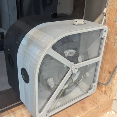 Drybox Filament Creality K1 Max (gắn hông máy)