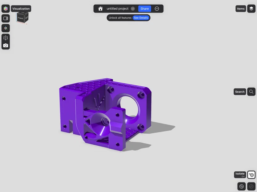 ERCF2 DIRECT DRIVE MOUNT MOD NEMA17/NEMA14 - Image 2