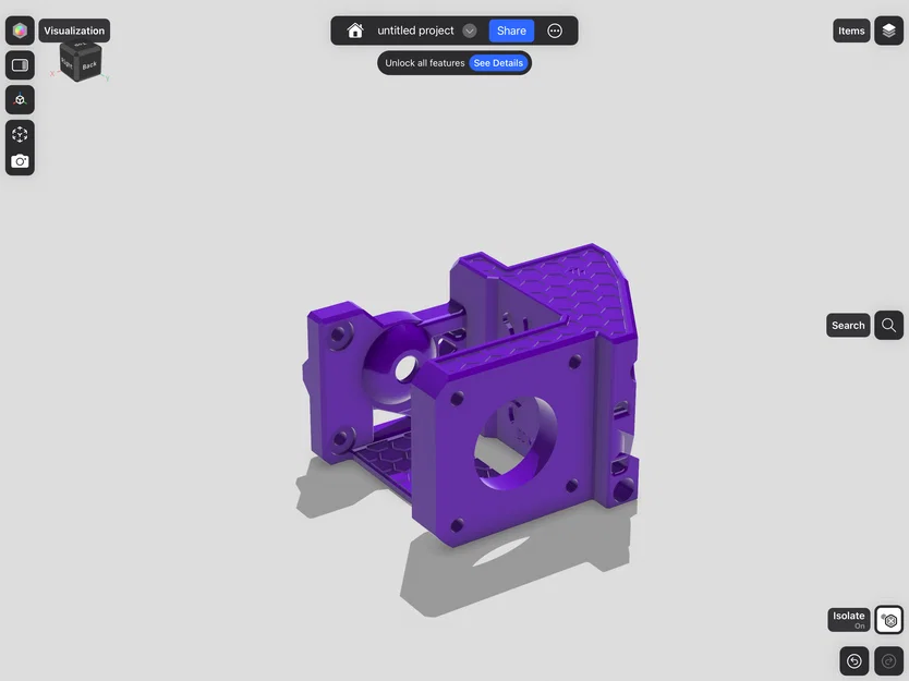 ERCF2 DIRECT DRIVE MOUNT MOD NEMA17/NEMA14 - Image 3