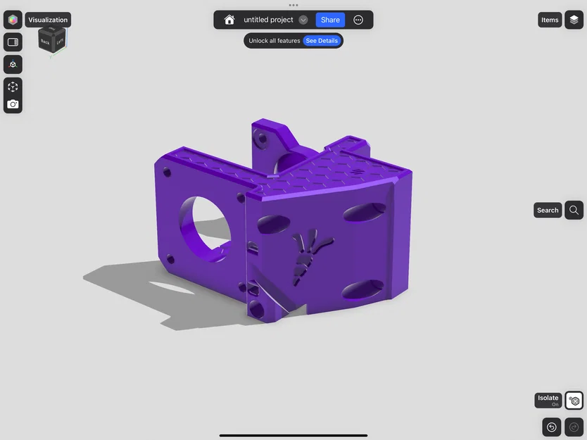 ERCF2 DIRECT DRIVE MOUNT MOD NEMA17/NEMA14 - Image 4