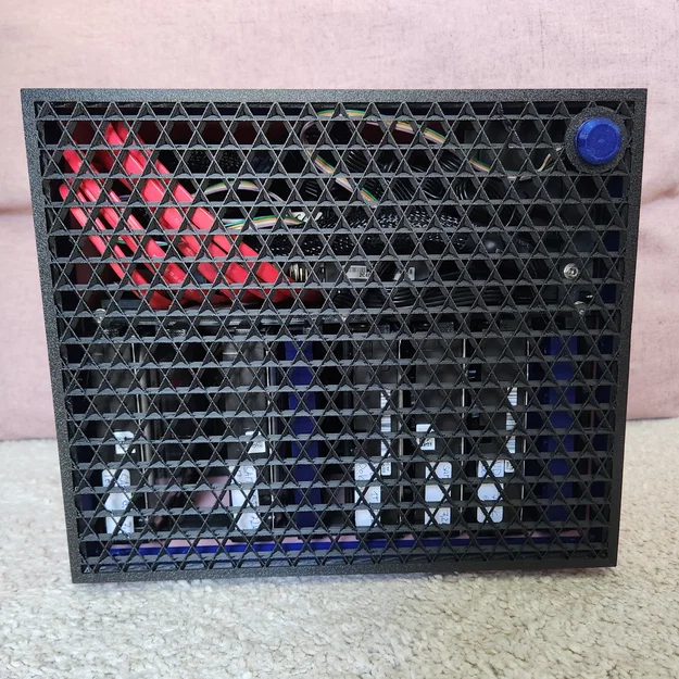 Thùng máy ITX NAS 8 khay tự in 3D cho máy Prusa MK4 - Image 1