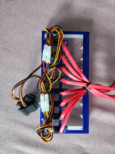 Thùng máy ITX NAS 8 khay tự in 3D cho máy Prusa MK4 - Image 4