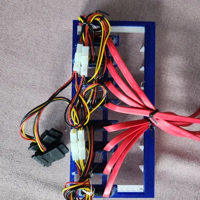 Thùng máy ITX NAS 8 khay tự in 3D cho máy Prusa MK4