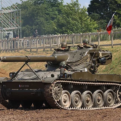 Mô hình xe tăng AMX-13 V2 in 3D với nòng pháo cử động linh hoạt