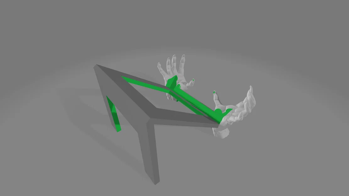 Mô hình giá đỡ sách hình bàn tay quỷ (Demon Hand) độc đáo - Image 1