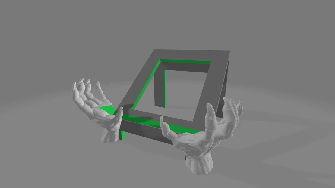 Mô hình giá đỡ sách hình bàn tay quỷ (Demon Hand) độc đáo - Image 2