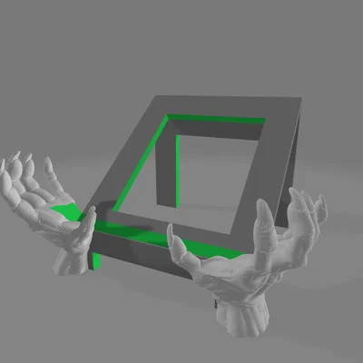 Mô hình giá đỡ sách hình bàn tay quỷ (Demon Hand) độc đáo