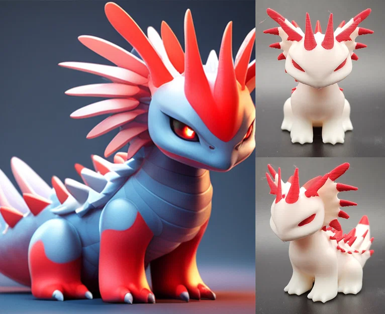 Frilled Dragon AI Generated – Rồng/Thằn lằn do AI tạo - Image 1