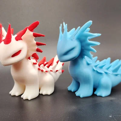 Frilled Dragon AI Generated – Rồng/Thằn lằn do AI tạo