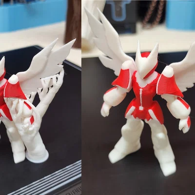 Gundam Có Cánh Tạo Bởi AI (AI Generated Winged Gundam)