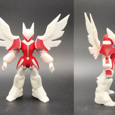 Gundam Có Cánh Tạo Bởi AI (AI Generated Winged Gundam)