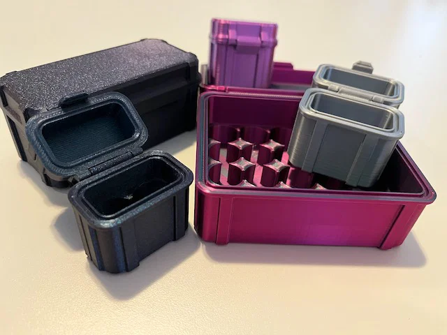 Hộp Đựng Vial Rugged Dạng Parametric (Parametric Rugged Vial Box) - Image 1