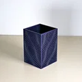 Ống cắm bút Wavy Pencil Pot: Phụ kiện in 3D độc đáo trang trí bàn làm việc - Thumbnail 1