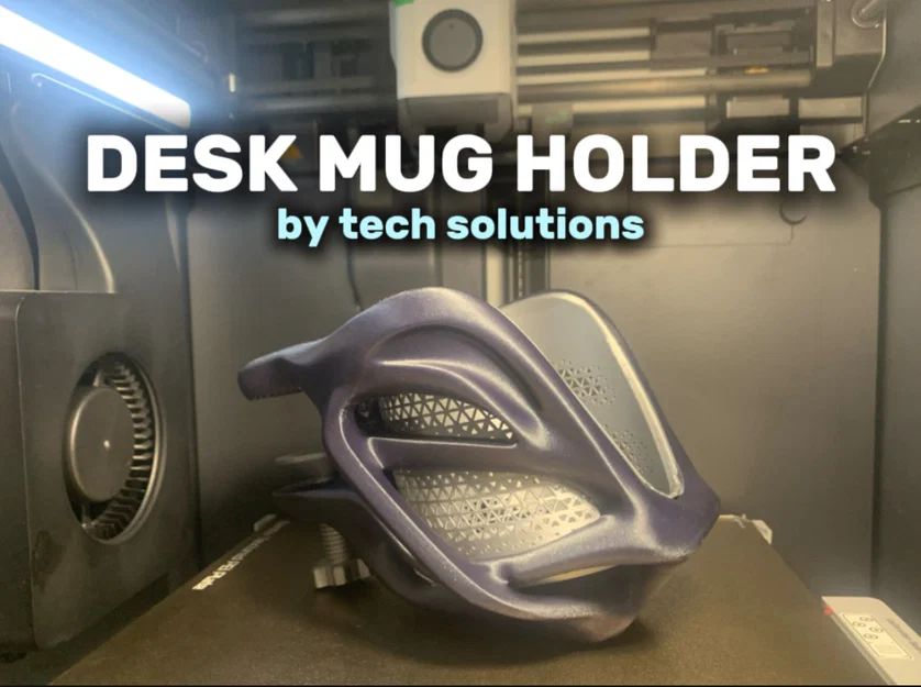 Giá treo cốc để bàn 3D (Desk Mug Holder) - Gọn gàng, tinh tế - Image 1