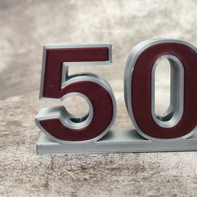 Sinh nhật 50 tuổi - hộp tiết kiệm đựng tiền