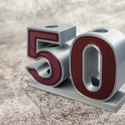 Sinh nhật 50 tuổi - hộp tiết kiệm đựng tiền
