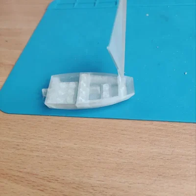 Mô hình thuyền buồm 3D phong cách LEGO cho bé yêu