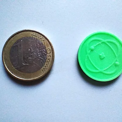 Đồng token 1€ cho xe đẩy mua sắm (Moneta gettone carrello 1€)