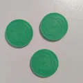 Đồng token 1€ cho xe đẩy mua sắm (Moneta gettone carrello 1€) - Thumbnail 2
