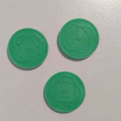 Đồng token 1€ cho xe đẩy mua sắm (Moneta gettone carrello 1€)