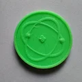 Đồng token 1€ cho xe đẩy mua sắm (Moneta gettone carrello 1€) - Thumbnail 3