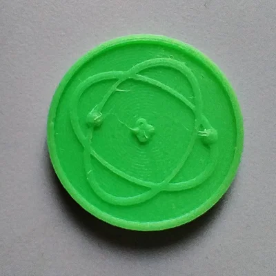 Đồng token 1€ cho xe đẩy mua sắm (Moneta gettone carrello 1€)