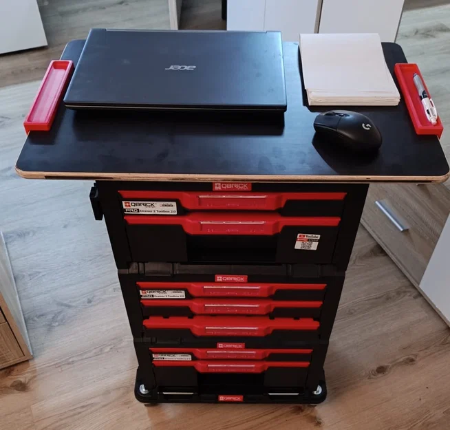 Adapter gắn mặt bàn (worktop) lên thùng Qbricksystem PRO - Image 1