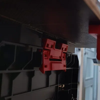 Adapter gắn mặt bàn (worktop) lên thùng Qbricksystem PRO