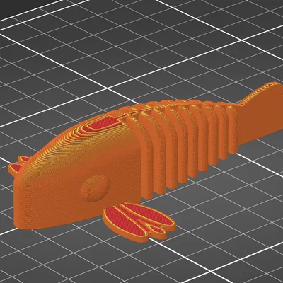 TPU Flexi Fish Goby (Cá Goby dẻo TPU)