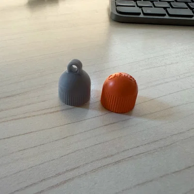 Nắp móc khóa tương thích Carmex (Carmex-compatible keychain cap)