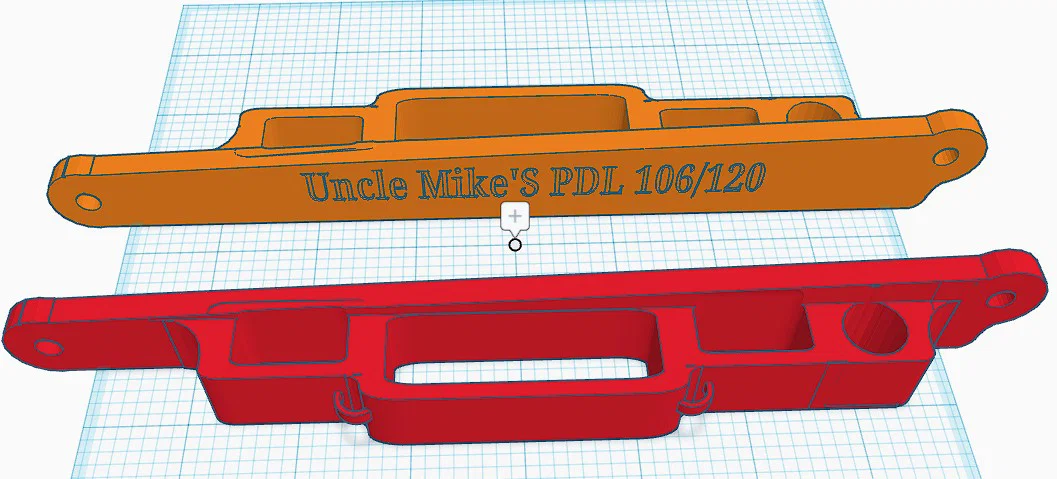 Bộ giá treo dụng cụ cho thuyền kayak Old Town Sportsman 106/120 - Image 1