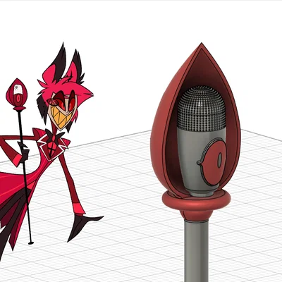 Cây gậy thu gọn của Alastor (Alastor's collapsible staff) - Hazbin Hotel