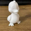 Mô hình chú vịt con Duck 2 in 3D - Dễ dàng tô màu thủ công - Thumbnail 1