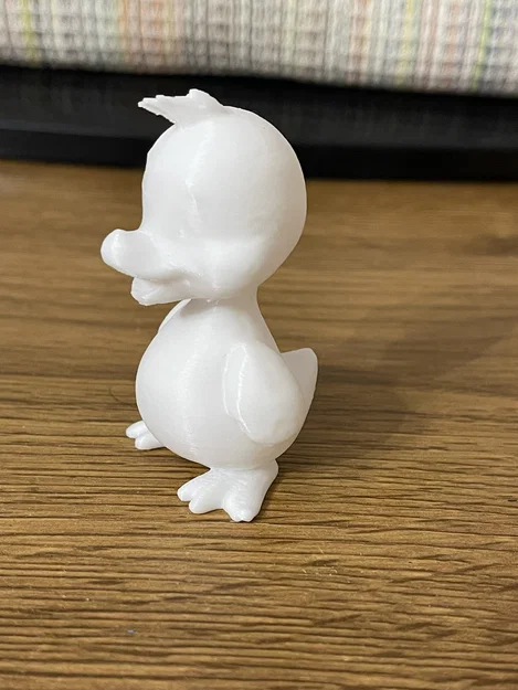 Mô hình chú vịt con Duck 2 in 3D - Dễ dàng tô màu thủ công - Image 2