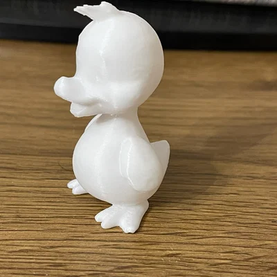 Mô hình chú vịt con Duck 2 in 3D - Dễ dàng tô màu thủ công