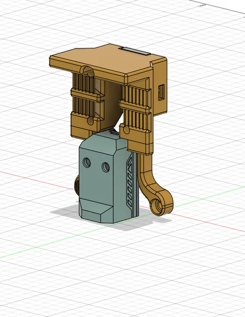 Ngàm gắn Eddy probe cho Dragonburner MGN12H (Dragonburner MGN12H Eddy mount) - Image 1