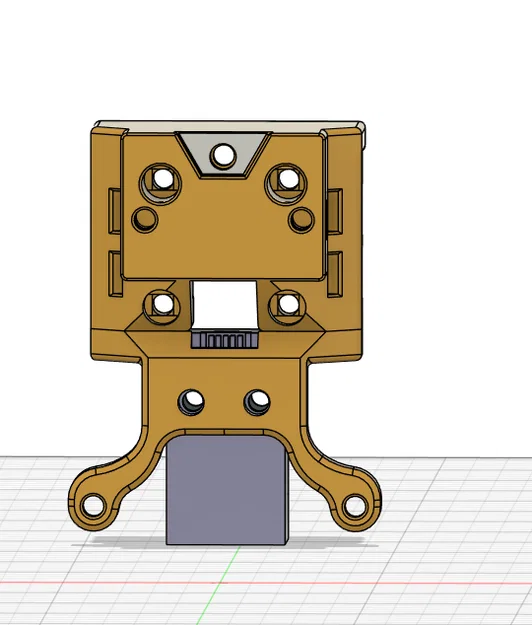 Ngàm gắn Eddy probe cho Dragonburner MGN12H (Dragonburner MGN12H Eddy mount) - Image 2