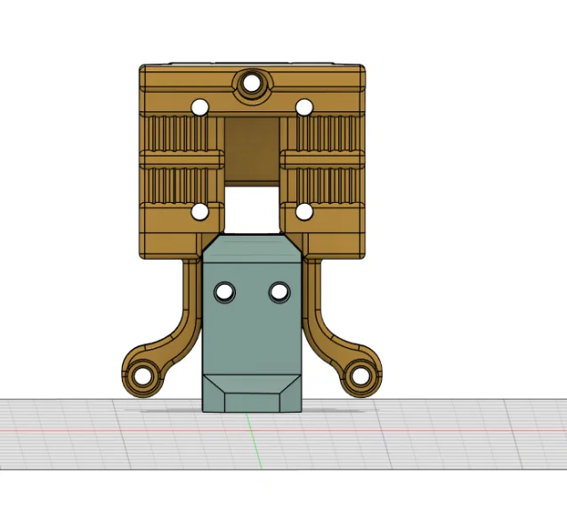 Ngàm gắn Eddy probe cho Dragonburner MGN12H (Dragonburner MGN12H Eddy mount) - Image 3
