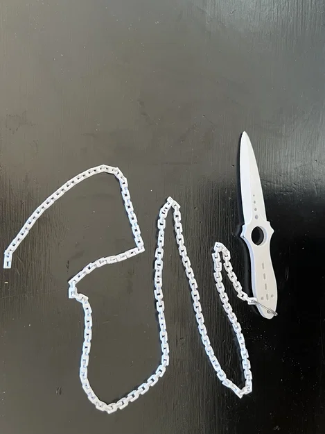 Dao kèm xích dài (knife with long chain) - Image 1