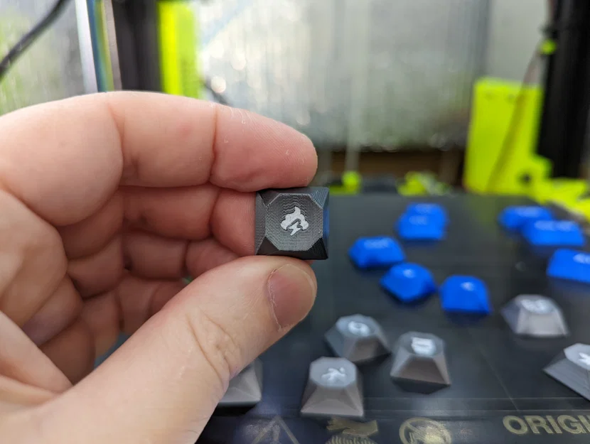 Bộ keycap Cherry MX đầy đủ tối ưu in 3D (GEM profile, multi-material) - Image 5