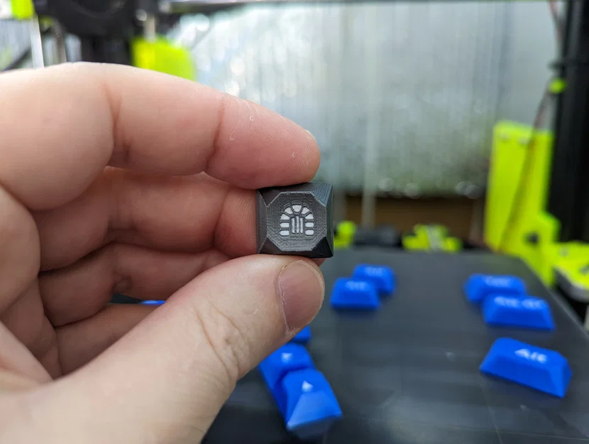 Bộ keycap Cherry MX đầy đủ tối ưu in 3D (GEM profile, multi-material) - Image 6